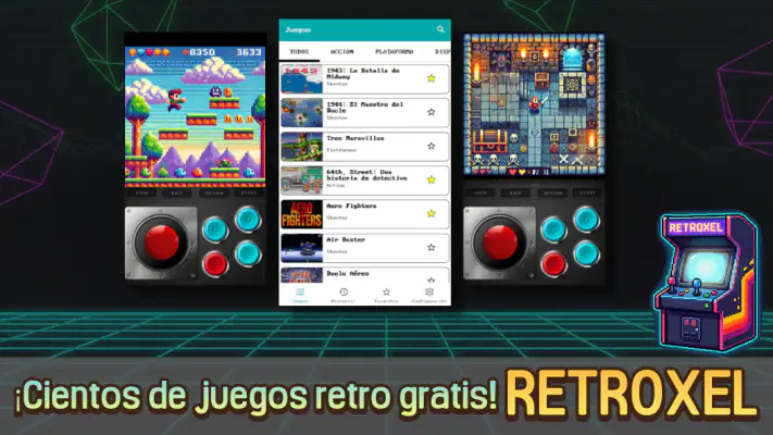 RETROXEL: Juegos Retro Arcade screenshot 1
