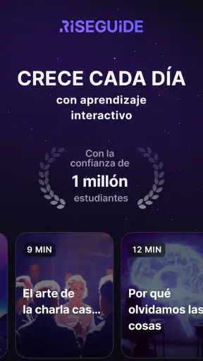 RiseGuide: Ideas de Expertos screenshot 1