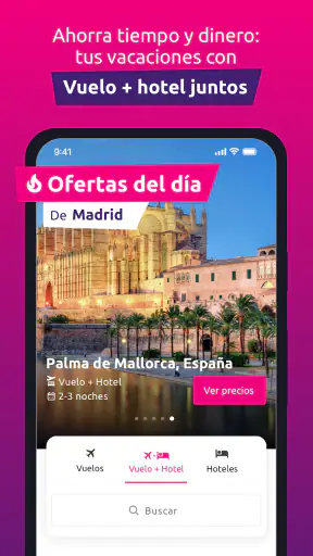 Rumbo.es - vuelos baratos screenshot 1