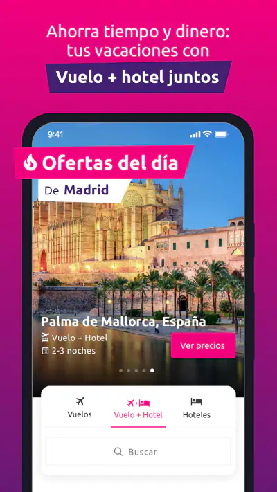 Rumbo.es - vuelos baratos screenshot 1