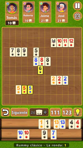 Rummy 4 en 1 Juego de mesa screenshot 1