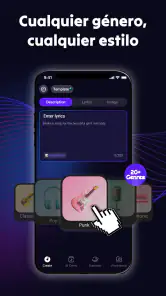 Rythmix - Canciones por IA screenshot