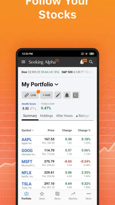 SA Invesing: finanzas, bolsa screenshot 1
