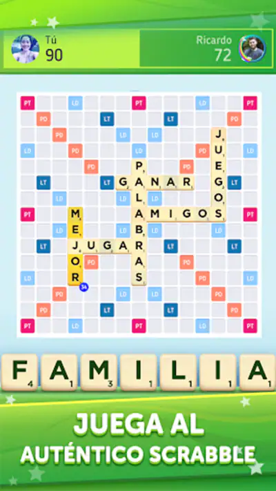 Scrabble® GO: Fiesta de Letras screenshot 1