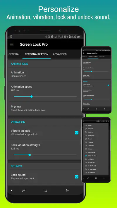 Screen Lock Pro screenshot 1