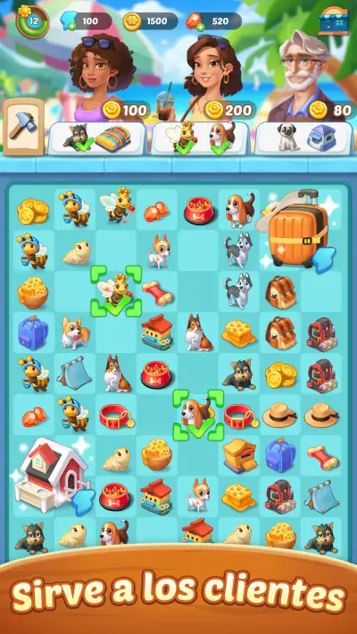 Seaside Escape®: Merge & Story screenshot 1