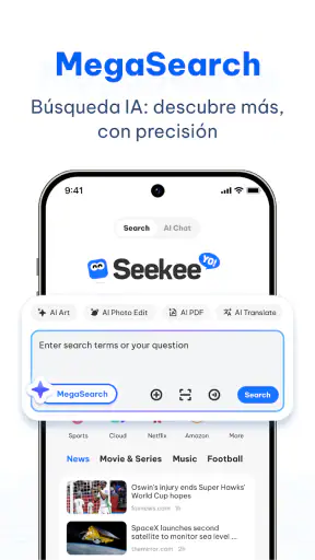 Seekee - Buscador de IA screenshot 1