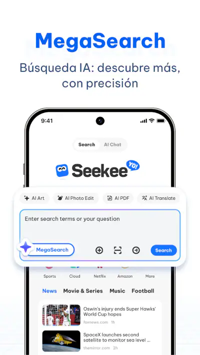 Seekee - Buscador de IA screenshot 1