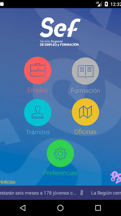 SEF Móvil screenshot 1