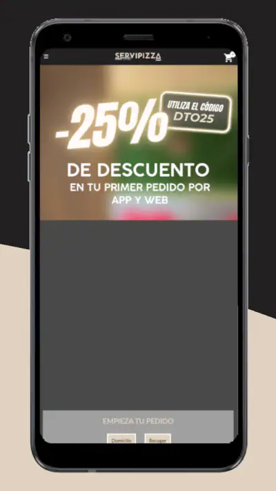 ServiPizza screenshot 1