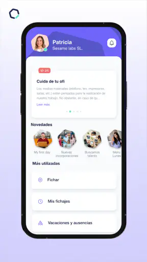Sesame HR: software de RRHH screenshot 1
