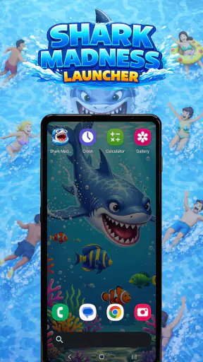 Shark Madness Launcher screenshot 1