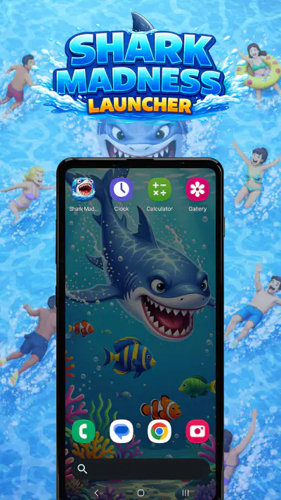 Shark Madness Launcher screenshot 1