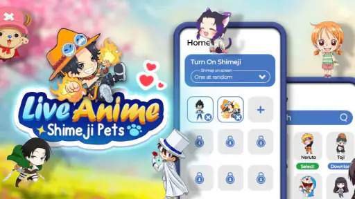 Shimeji: Mascotas de anime screenshot 2