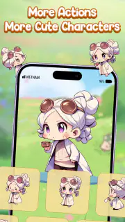 Shimeji: Mascotas de anime screenshot 7