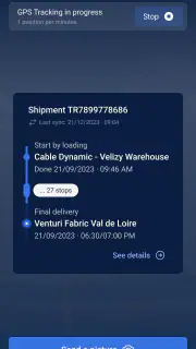 Shippeo Driver screenshot 2
