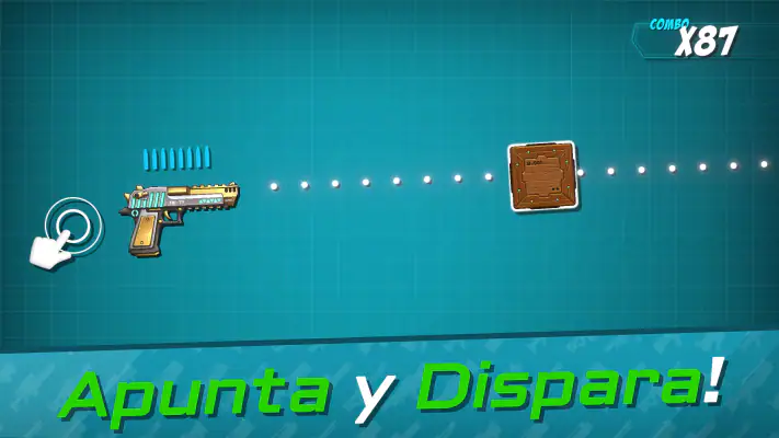 Shoot the Box: Juego de Armas screenshot 1