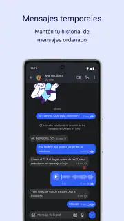 Signal - Mensajería privada screenshot 2
