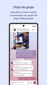 Signal - Mensajería privada screenshot