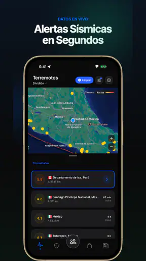 ¡Sismo Listo! Alerta Terremoto screenshot 1