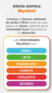 SkyAlert: Alerta Sísmica screenshot 3