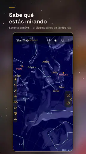 SkyX: Mapa estelar screenshot 1
