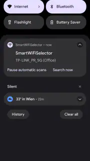 SmartWiFiSelector: strong WiFi screenshot 4