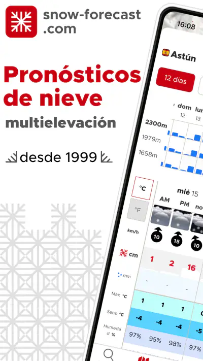 Snow-Forecast.com screenshot 1