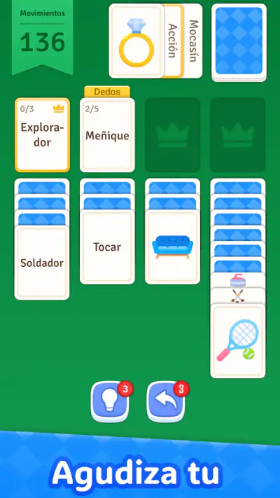 Solitaire Associations Journey screenshot 1