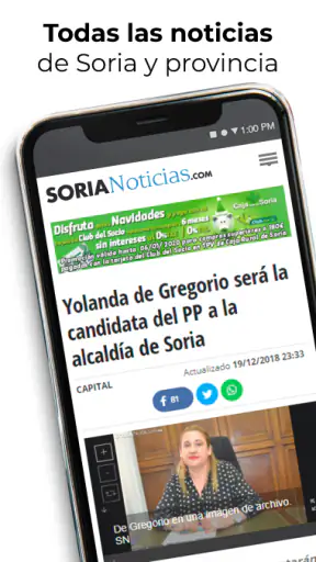 Soria Noticias: Diario Digital screenshot 1