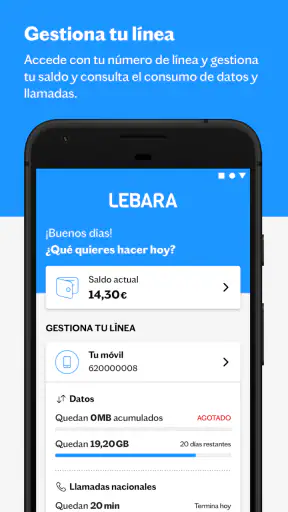 Soy Lebara - Área de cliente screenshot 1