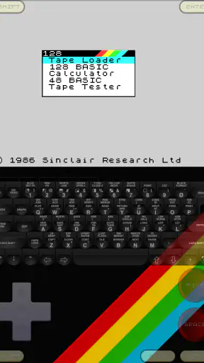 Speccy+ ZX Spectrum Emulator screenshot 1