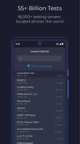 Speedtest de Ookla screenshot