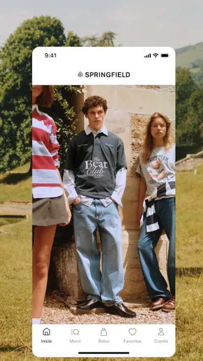 Springfield: Moda hombre/mujer screenshot 1