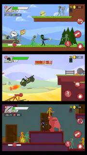 Stick vs Zombies: Plataformas screenshot 7