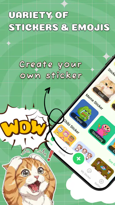 Sticker & Emoji for WA screenshot 1