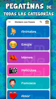 Stickers graciosos para WhatsA screenshot 8