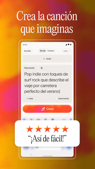 Suno - Música con IA screenshot 1