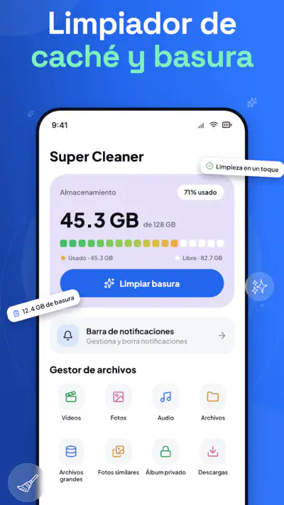 Super Cleaner: Escaneo Seguro screenshot 1