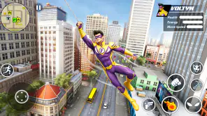 Super Rope Hero: Crime City screenshot 1