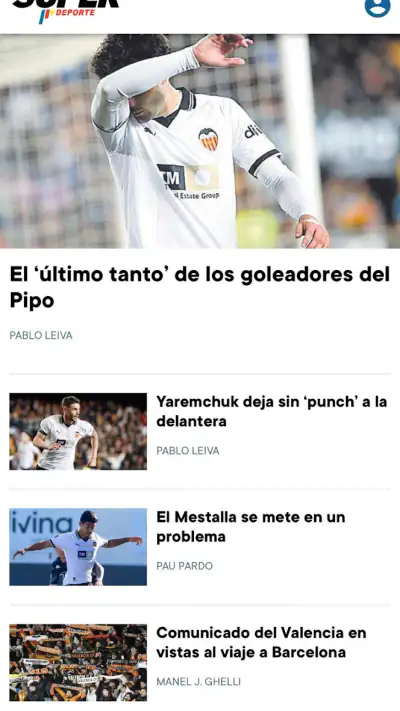 SUPERDEPORTE screenshot 1