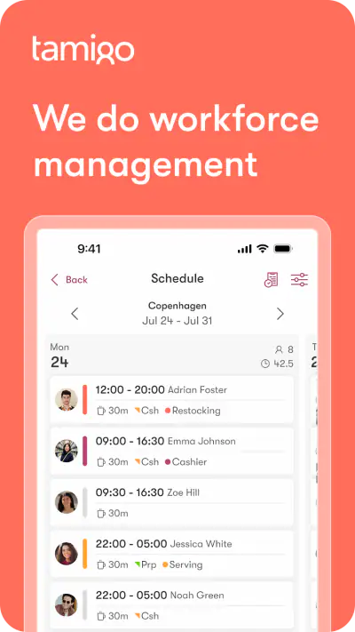 tamigo screenshot 1