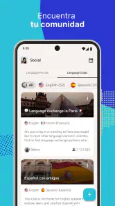 Tandem: Intercambio de idiomas screenshot