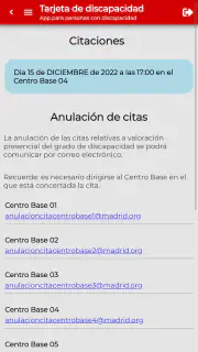 Tarjeta de discapacidad screenshot 5