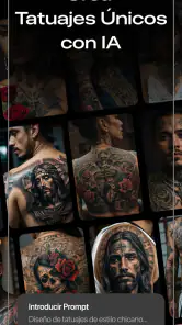 Tattoo AI: Diseños de tatuajes screenshot
