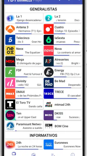 TDTChannels | TV en directo screenshot 1