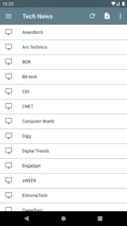 Tech News screenshot 1