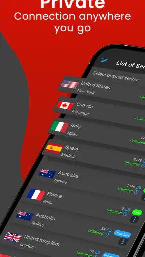 Tech VPN Pro / Protect Privacy screenshot 1
