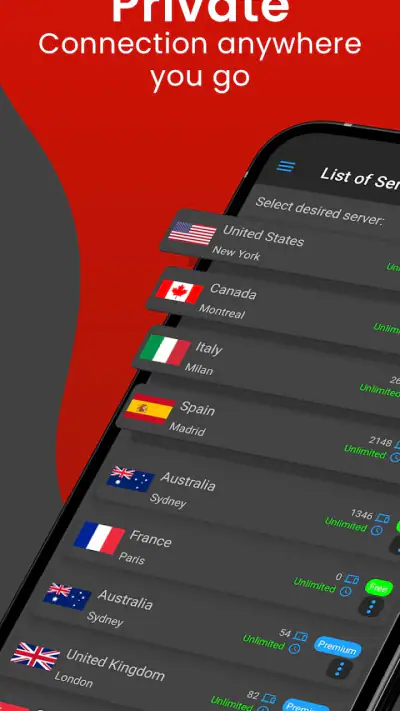 Tech VPN Pro / Protect Privacy screenshot 1