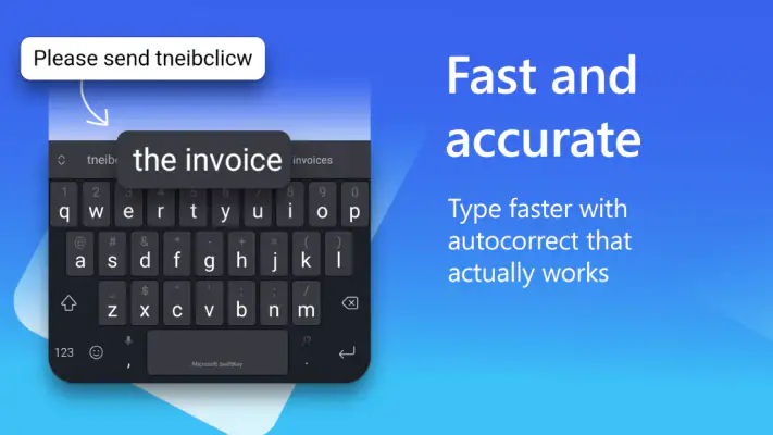 Teclado Microsoft SwiftKey screenshot 1